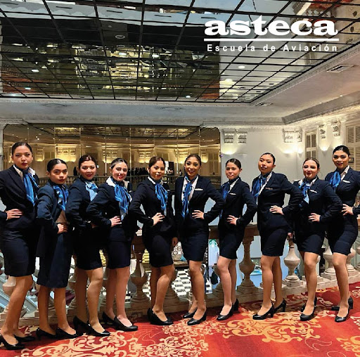 Asteca, Escuela de Aviación, Monterrey